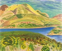 児島善三郎「箱根」