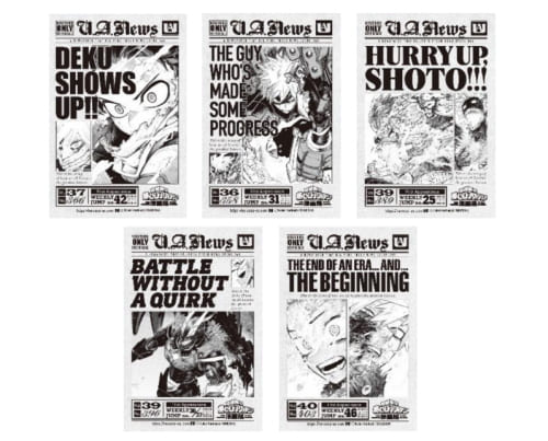 タブロイド風ステッカー