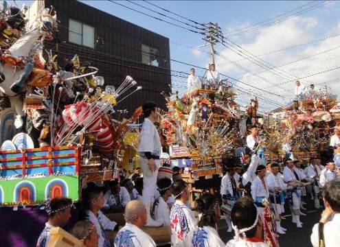 洞南肆地区山笠競演会