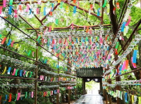 如意輪寺（かえる寺）風鈴まつり