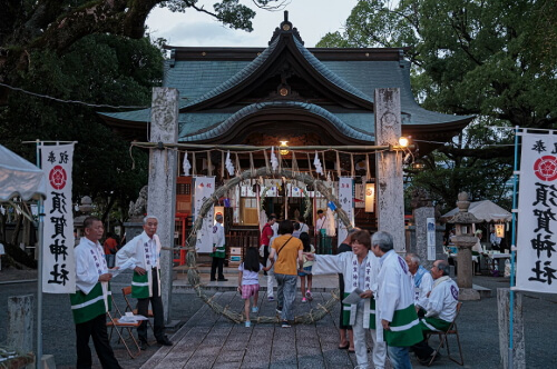 須賀神社　夏越祭