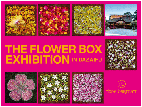 THE FLOWER BOX EXHIBITION IN DAZAIFU