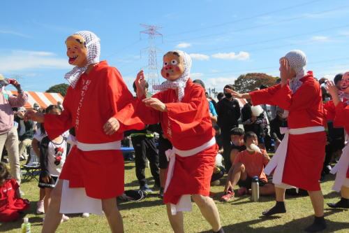 ど～んとかがし祭　日向ひょっとこ踊り