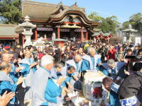 水田天満宮 初詣元旦祭