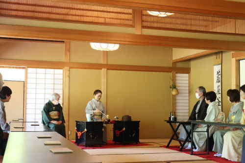 芦屋釜の里開園30周年記念茶会