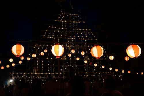 溝口竈門神社千燈明祭