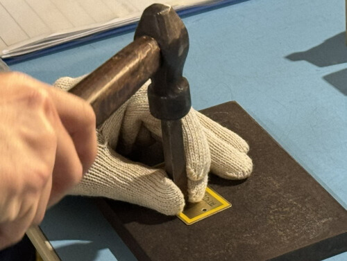 もじdeつながりフェス 刻印ワークショップ