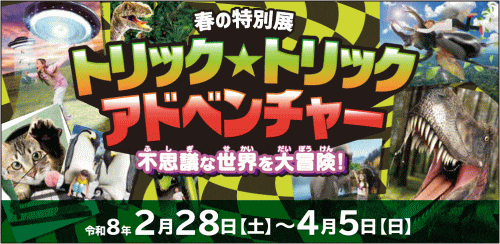福岡県青少年科学館 トリック☆トリック アドベンチャー～不思議な世界を大冒険！～