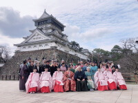 小倉城庭園 加冠の儀