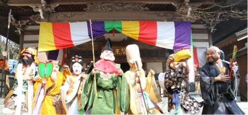 呑山観音寺 七福神