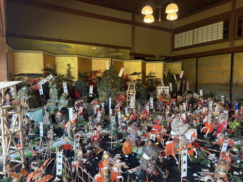 旧伊藤伝右衛門邸　端午の節句展