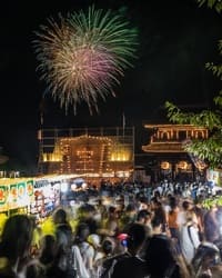 水田天満宮千燈明祭