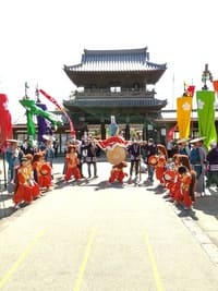 水田天満宮 稚児風流