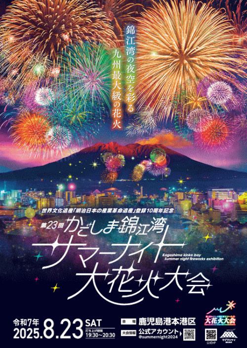 第23回かごしま錦江湾サマーナイト大花火大会