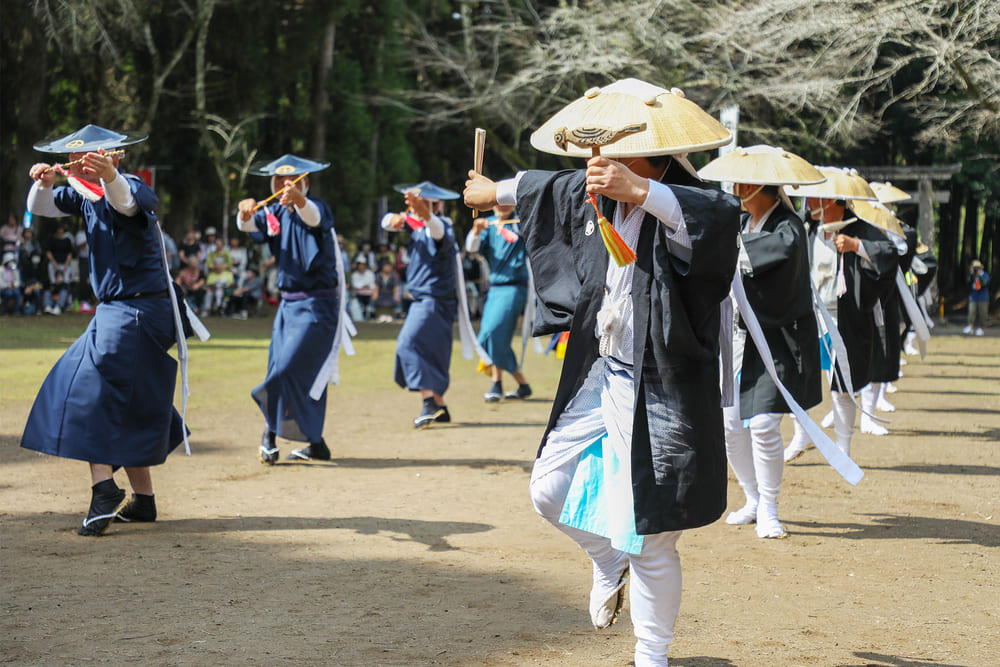 大石神社秋季大祭（金吾様踊り）