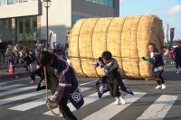 俵ころがしレース