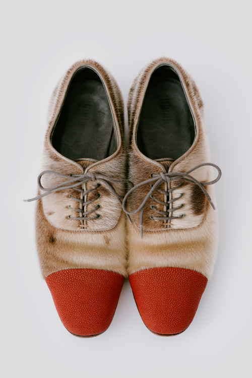 パーマネントモダン 1930年代アメリカの木型を修正した靴