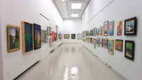 宮崎市美術展50回記念 無鑑査展 第49回 宮崎市美術展 会場の様子