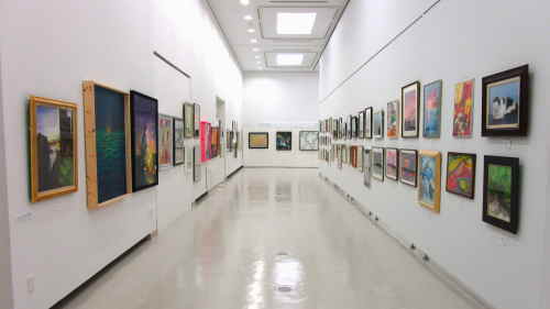 第49回 宮崎市美術展 会場の様子