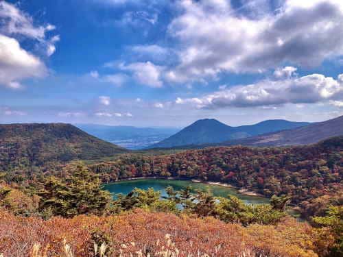 えびの高原 紅葉