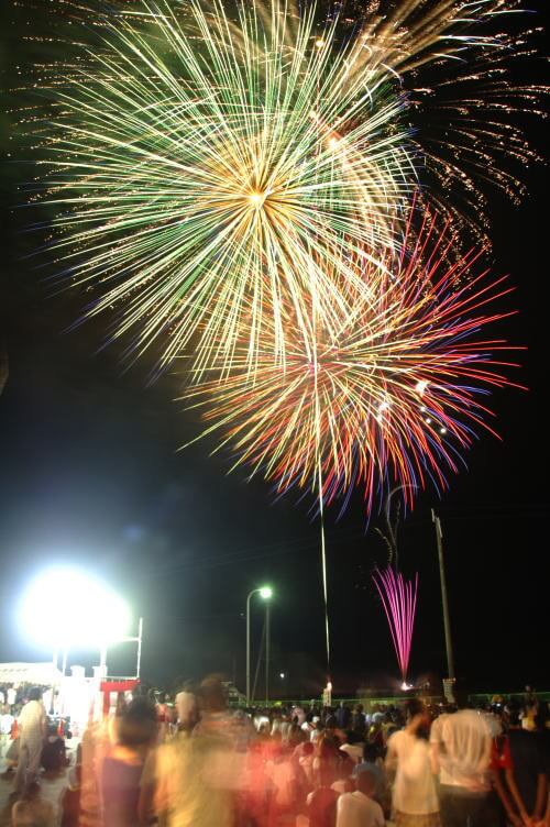 かわたな夏まつり 花火大会