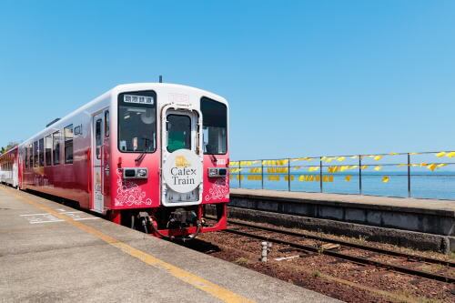 島原鉄道の黄色い車両