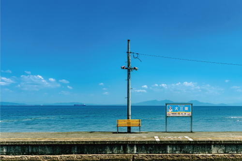 島原鉄道の大三東駅