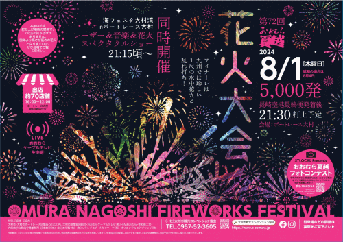 おおむら夏越花火大会