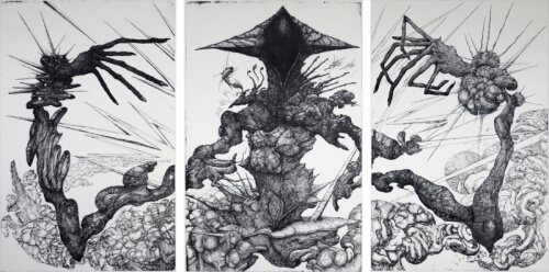 池田俊彦《The melting lord -After light after time after gravity-》