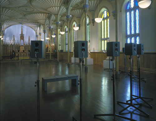リドー・チャペル（カナダ国立美術館）での展示風景
