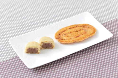 味噌饅頭、うずまきパイ