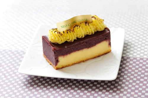 紫芋チーズケーキ