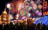 ハウステンボス・カウントダウン花火