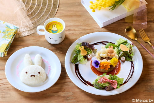 ハウステンボス ミッフィーとメラニーのセレブレーションハンバーグ