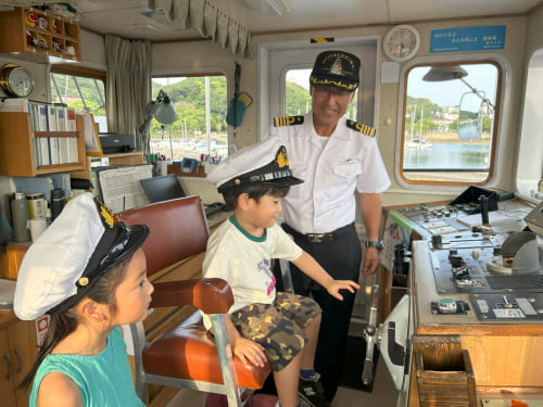 九十九島遊覧船パールクィーン バックヤードツアー