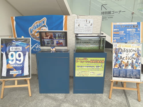 過去のV・ファーレン長崎応援水槽