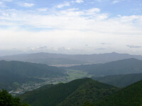 元越山山頂からの風景
