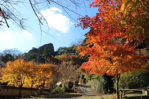 文殊仙寺の紅葉