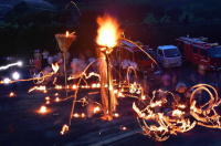 菅尾石仏火祭り