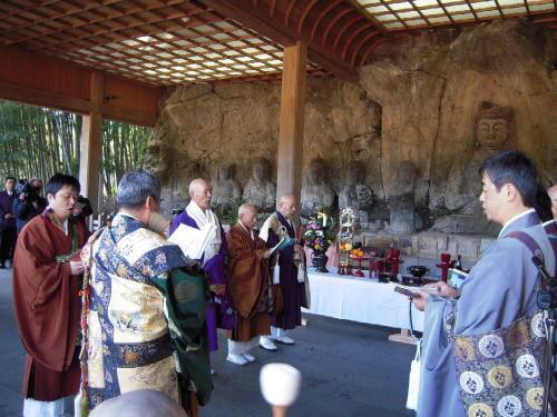 国宝臼杵石仏 年越供養法要