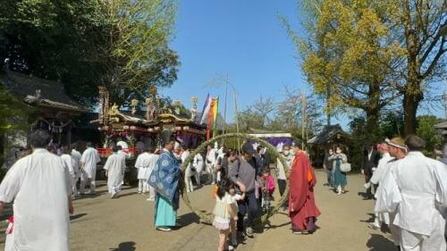 神崎八幡社春季大祭