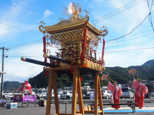 関の権現早吸日女神社夏祭り