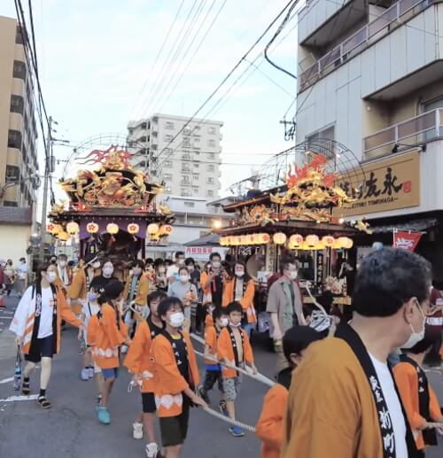 萩原天神社夏季例大祭