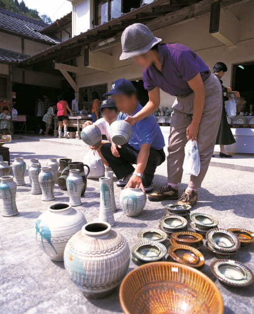 小鹿田焼民陶祭