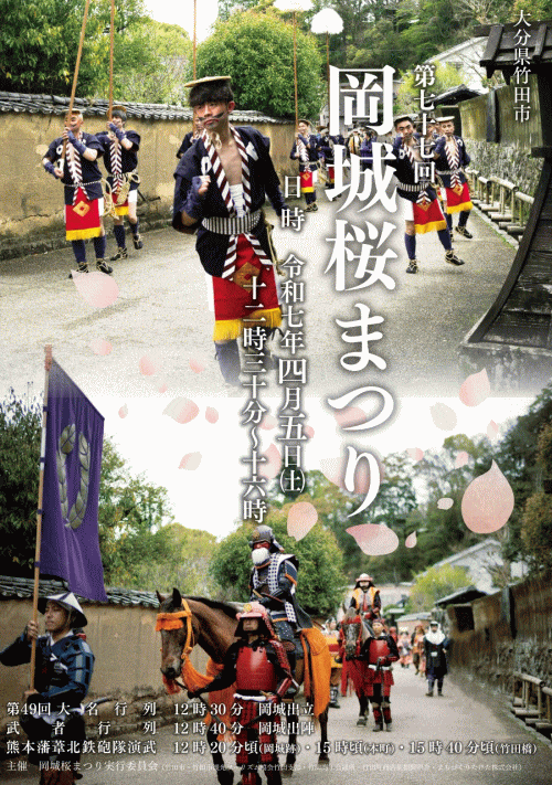 第77回岡城桜まつり