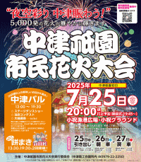 中津祇園市民花火大会