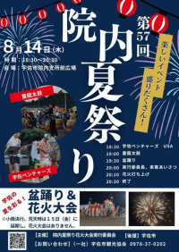 第57回院内夏祭り花火大会