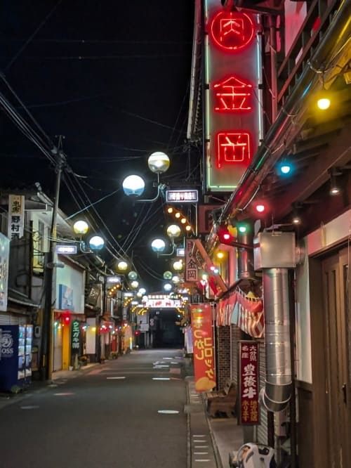 豊後高田昭和のまち灯り