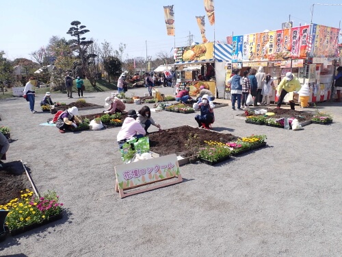 おおいた人とみどりふれあいいち会場