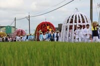 鶴市花傘鉾祭り